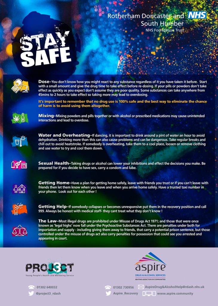 Stay Safe poster